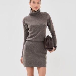 Veronica Beard Cassidy Turtleneck Mini Dress